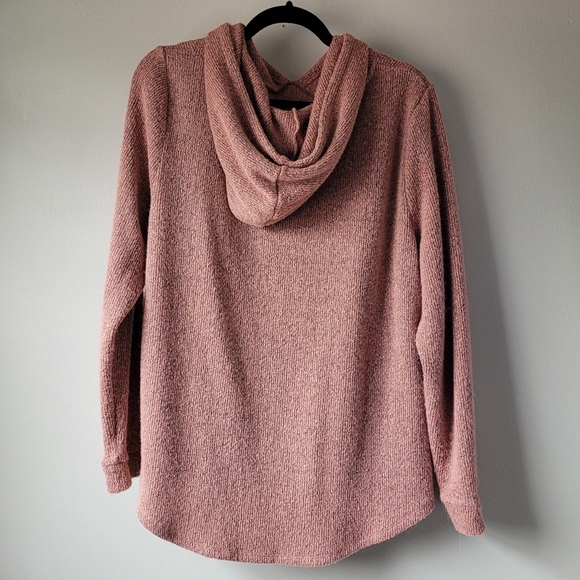 LOFT Sweaters - LOFT ANNE TAYLOR Pullover Hoodie Sweater Tunic Women's XL